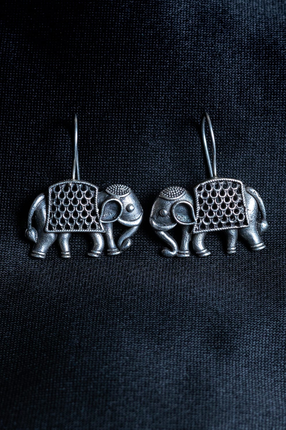 Royal Mesh Elephant Earing